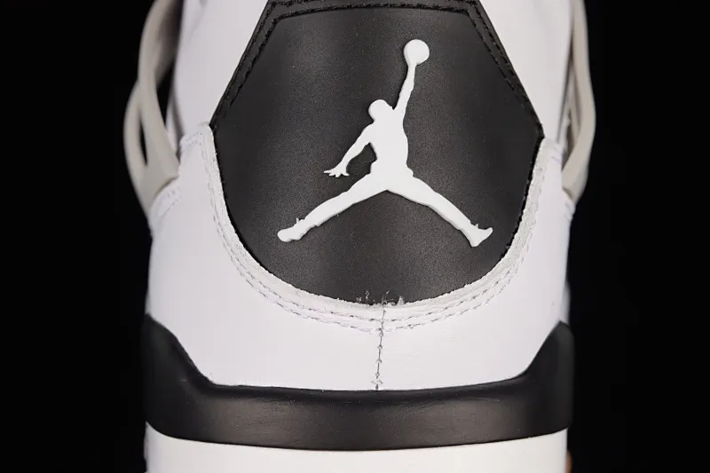 All categories Air Jordan Jordan series basketball shoes Air Jordan 4 pure original Air Jordan 4 "Military Black" AJ4 Joe 4 gray and black stitching DH6927-111